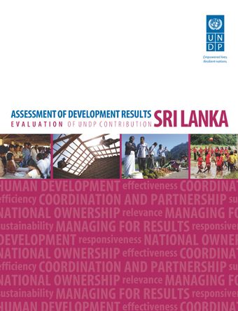 image of Assessment of Development Results - Sri Lanka