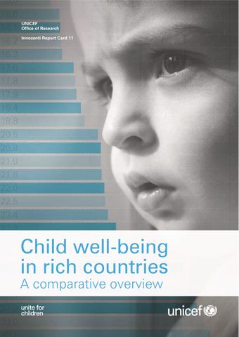 image of Child well-being in Rich Countries