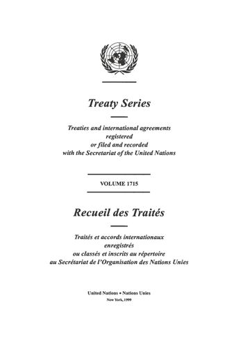 image of No. 29467. Accord international de 1992 sur le sucre. Conclu à Genève le 20 Mars 1992
