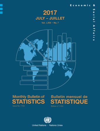 image of Monthly Bulletin of Statistics, July 2017