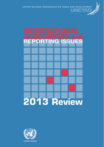 image of International Accounting and Reporting Issues - 2013 Review