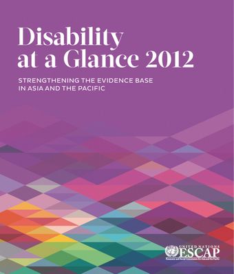 image of Disability at a Glance 2012