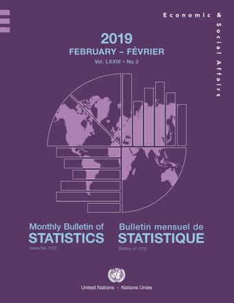 image of Monthly Bulletin of Statistics, February 2019