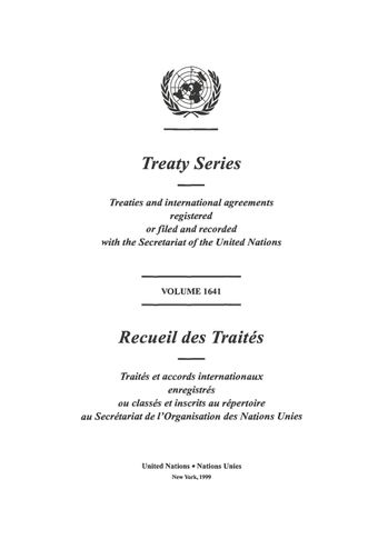 image of Treaty Series 1641