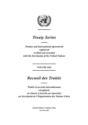 image of Treaty Series 1666