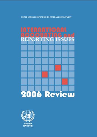 image of International Accounting and Reporting Issues - 2006 Review