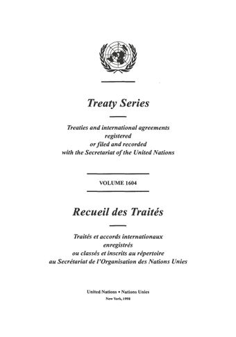image of Treaty Series 1604