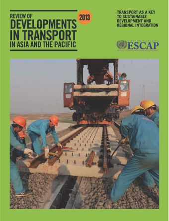 image of Review of developments in transport in Asia and the Pacific 2013