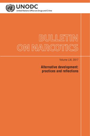 image of Bulletin on Narcotics, Volume LXI, 2017