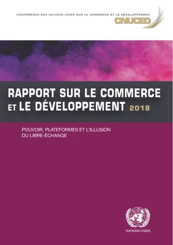 image of Rapport sur le commerce et le développement 2018