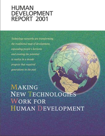 image of Human Development Report 2001