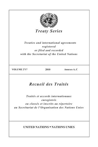 image of Treaty Series 2717