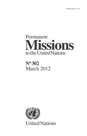 image of Permanent Missions to the United Nations, No. 302