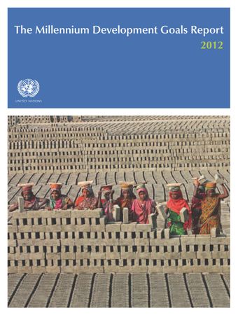 image of The Millennium Development Goals Report 2012
