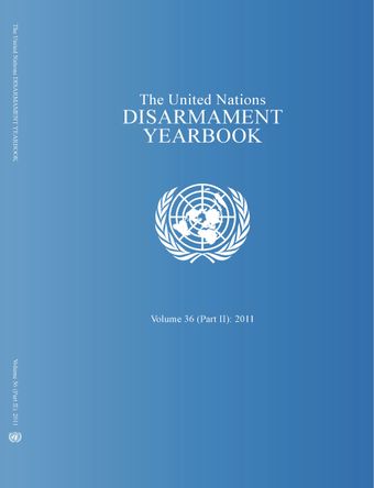 image of United Nations Disarmament Yearbook 2011: Part II
