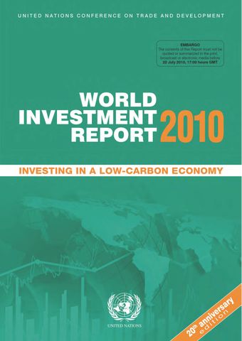 image of World Investment Report 2010