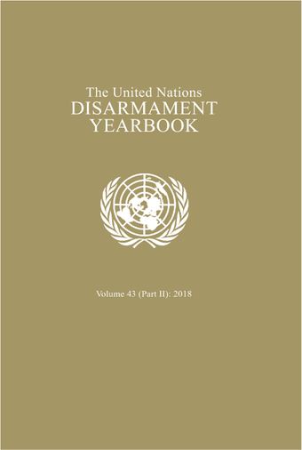 image of United Nations Disarmament Yearbook 2018: Part II