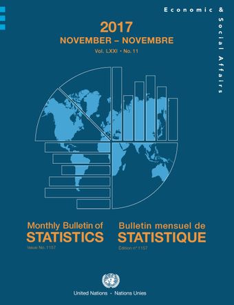 image of Monthly Bulletin of Statistics, November 2017