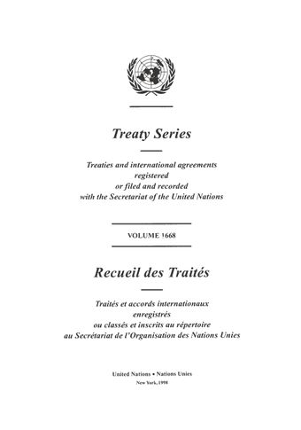 image of Treaty Series 1668