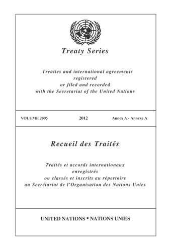 image of Treaty Series 2805