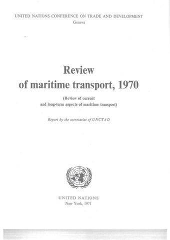 image of Review of Maritime Transport 1970