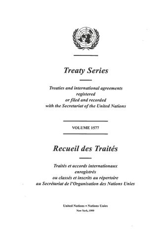 image of Recueil des Traités 1577