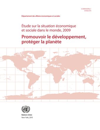 image of Étude sur la Situation Économique et Sociale dans le Monde, 2009