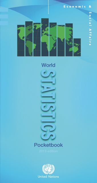 image of World Statistics Pocketbook 2013