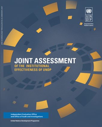 image of Joint Assessment of the Institutional Effectiveness of UNDP