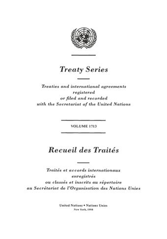 image of Treaty Series 1713