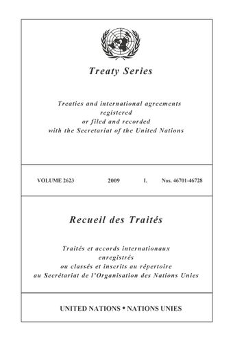 image of Recueil des Traités 2623