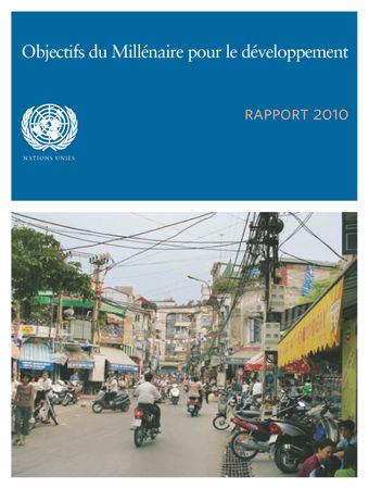image of Objectifs du Millenaire pour le Developpement Rapport 2010