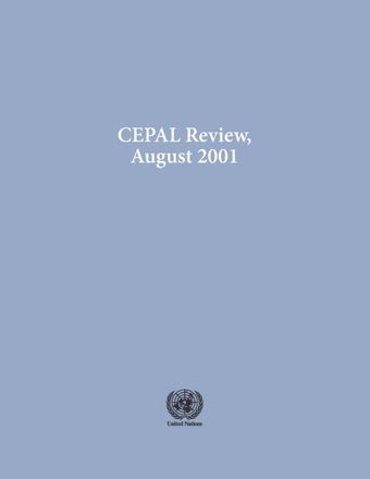 CEPAL Review No. 74, August 2001
