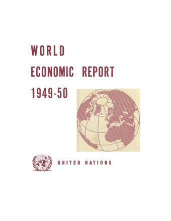 image of World Economic Report 1949–1950