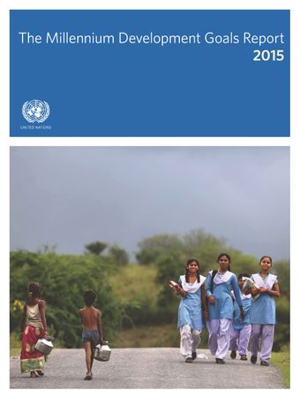 image of The Millennium Development Goals Report 2015