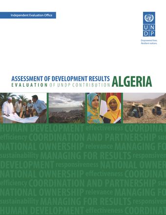image of Assessment of Development Results - Algeria