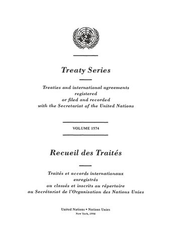 image of Treaty Series 1574
