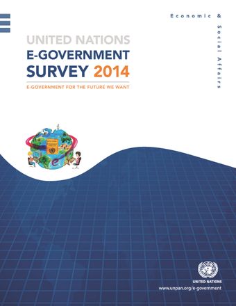 image of United Nations e-government survey 2014