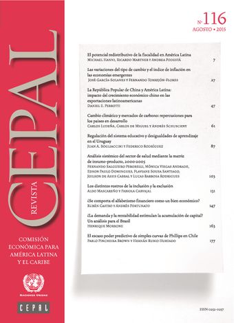 Revista de la CEPAL No.116, Agosto 2015