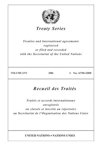 image of Treaty Series 2372