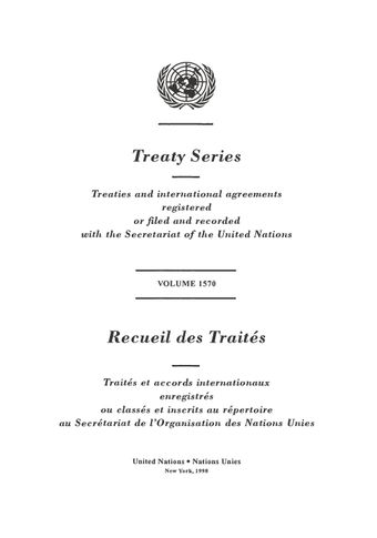 image of Treaty Series 1570