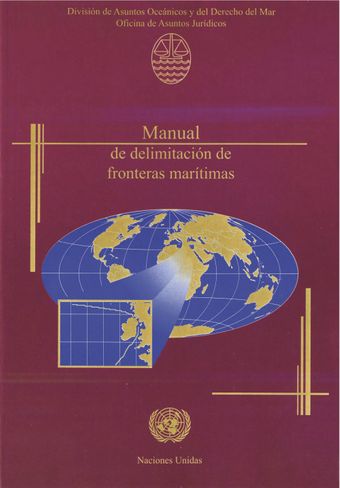 image of Manual de Delimitación de Fronteras Marítimas