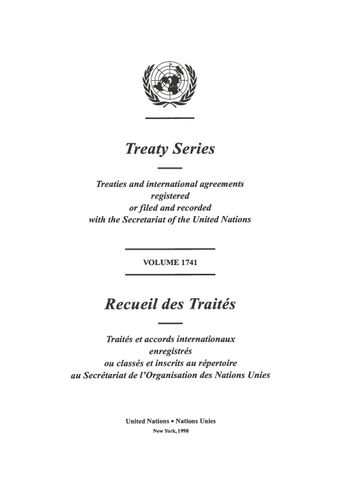 image of Treaty Series 1741