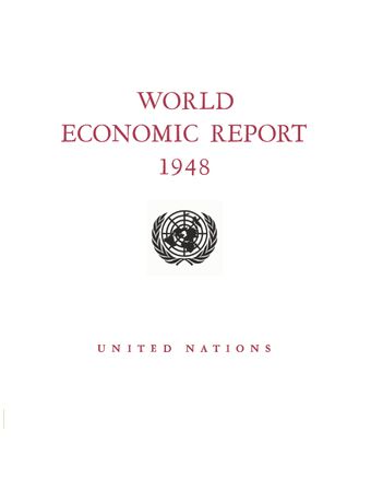 image of World Economic Report 1948
