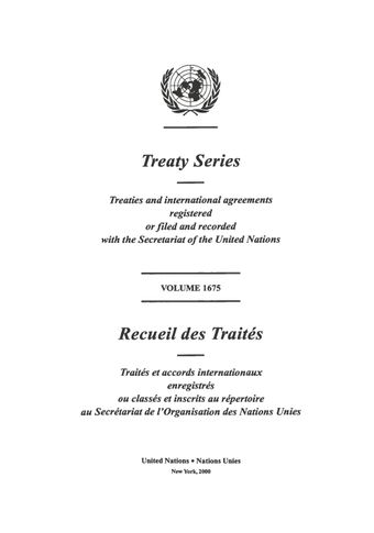 image of Treaty Series 1675
