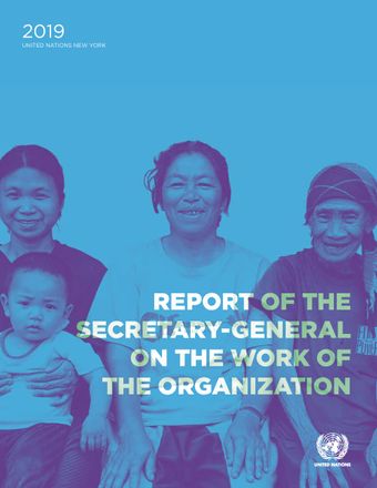 image of Report of the Secretary-General on the Work of the Organization 2019