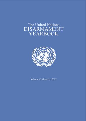 image of United Nations Disarmament Yearbook 2017: Part II