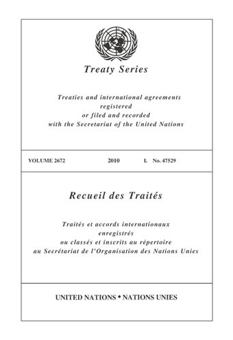 image of Treaty Series 2672