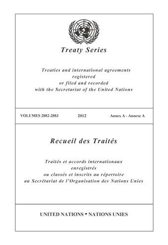 image of Treaty Series 2882-2883