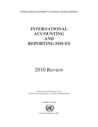 image of International Accounting and Reporting Issues - 2010 Review